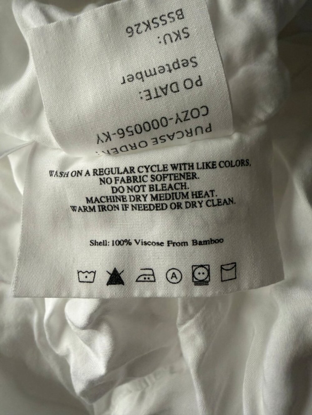 Cozy Earth - SPLIT King - Sheet Set (Bamboo). SUPER SOFT. - Picture 2 of 3